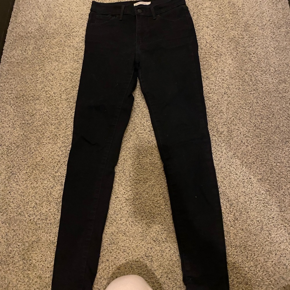 Levi's high rise jeans